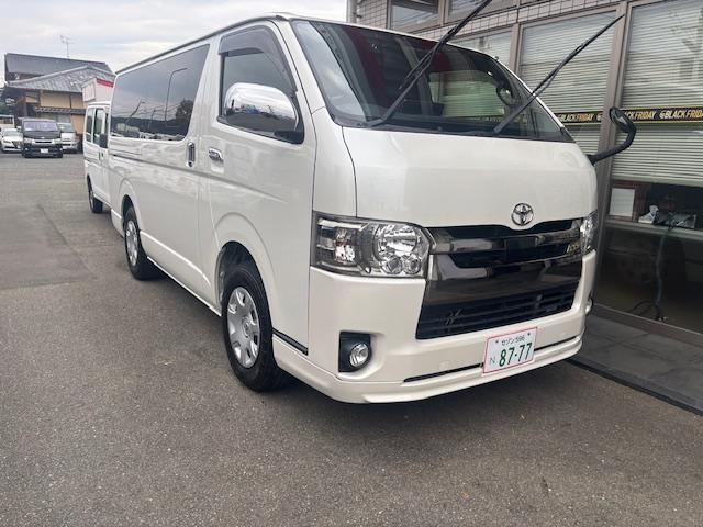 ハイエースバン スーパーＧＬ　ダークプライムＩＩ　アルパインビッグＸ１１型　リアモニター（2枚目）