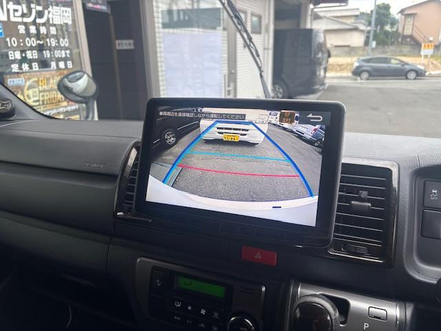 ハイエースバン スーパーＧＬ　ダークプライムＩＩ　アルパインビッグＸ１１型　リアモニター（8枚目）