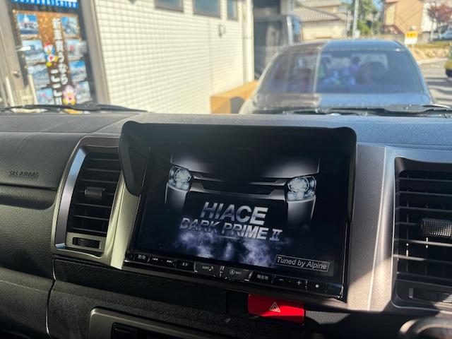 ハイエースバン スーパーＧＬ　ダークプライムＩＩ　自動ドア　エアロ（10枚目）