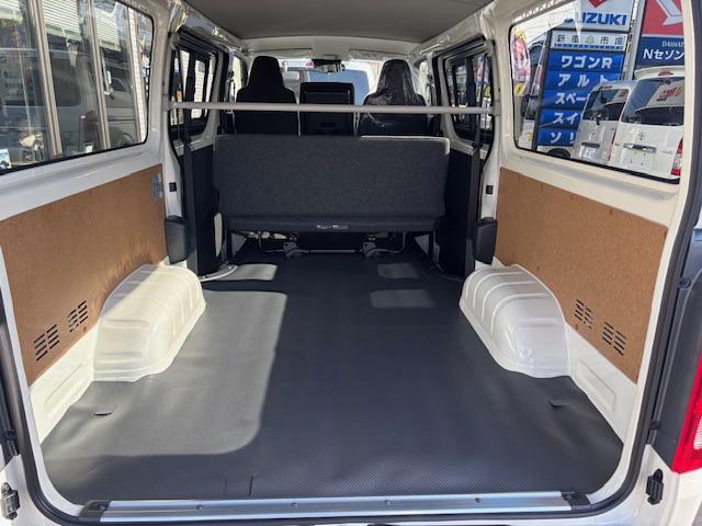ハイエースバン ロングＤＸ　６人乗りメーカーオプションスモークガラス（6枚目）