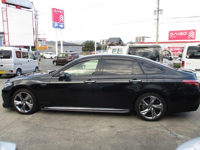 クラウンハイブリッド 　ＴＲＤエアロ前後センサーブラインドスポットモニターオプションドラレコパノラミックビューモニター（4枚目）