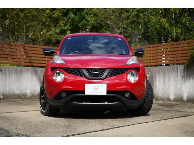 ジューク 15RX アーバンセレクション AMEホイールTOYOオープンカントリー新品セット/マットブラックペイント/純正ナビ/フルセグTV/アラウンドビューモニター/プッシュスタート/スマートキー/ETC(3枚目)