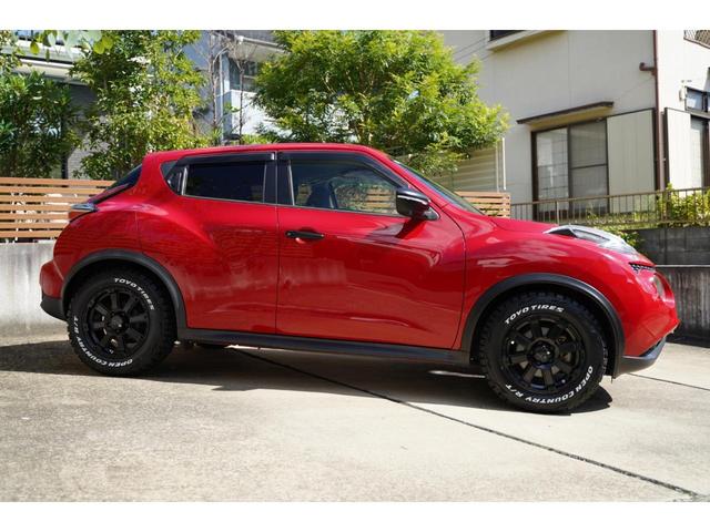 ジューク 15RX アーバンセレクション AMEホイールTOYOオープンカントリー新品セット/マットブラックペイント/純正ナビ/フルセグTV/アラウンドビューモニター/プッシュスタート/スマートキー/ETC(16枚目)