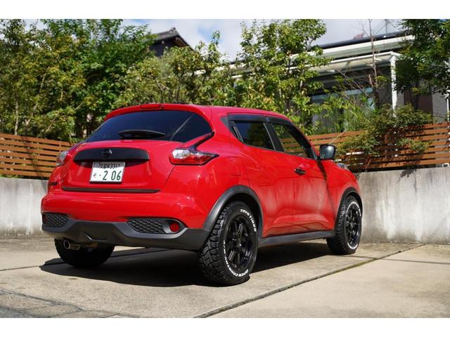 ジューク 15RX アーバンセレクション AMEホイールTOYOオープンカントリー新品セット/マットブラックペイント/純正ナビ/フルセグTV/アラウンドビューモニター/プッシュスタート/スマートキー/ETC(18枚目)