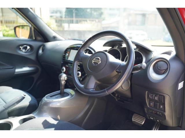 ジューク 15RX アーバンセレクション AMEホイールTOYOオープンカントリー新品セット/マットブラックペイント/純正ナビ/フルセグTV/アラウンドビューモニター/プッシュスタート/スマートキー/ETC(23枚目)