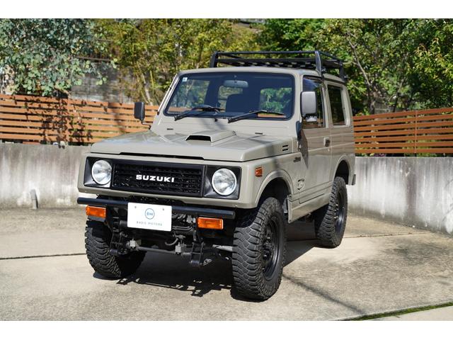 ジムニー ランドベンチャー　最終５型／リフトアップ／全塗装済／社外バンパー／ルーフキャリア／１型グリル／シートカバー／ＭＴタイヤ装着／リビルトエンジン載替済／ヒーターコア交換済／（7枚目）