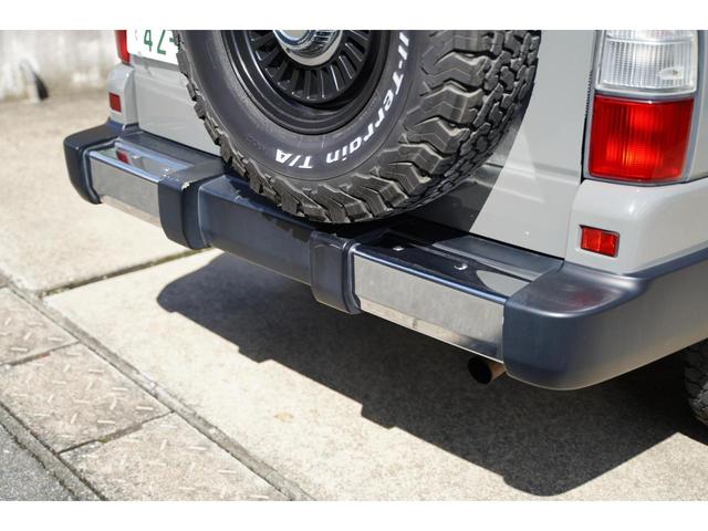 ランドクルーザープラド TX L/C78フェイス丸目換装 クァンタムグレー 各所マットブラック L/C70仕様 Frバンパー 専用Rrバンパー 一式 TOYOTAグリル DEANカリフォルニア16インチAW BFグッドリッチ(23枚目)