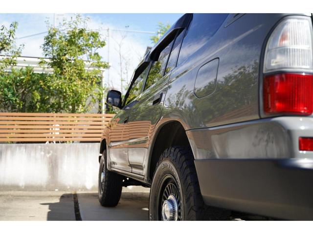 ランドクルーザープラド TX L/C78フェイス丸目換装 クァンタムグレー 各所マットブラック L/C70仕様 Frバンパー 専用Rrバンパー 一式 TOYOTAグリル DEANカリフォルニア16インチAW BFグッドリッチ(24枚目)