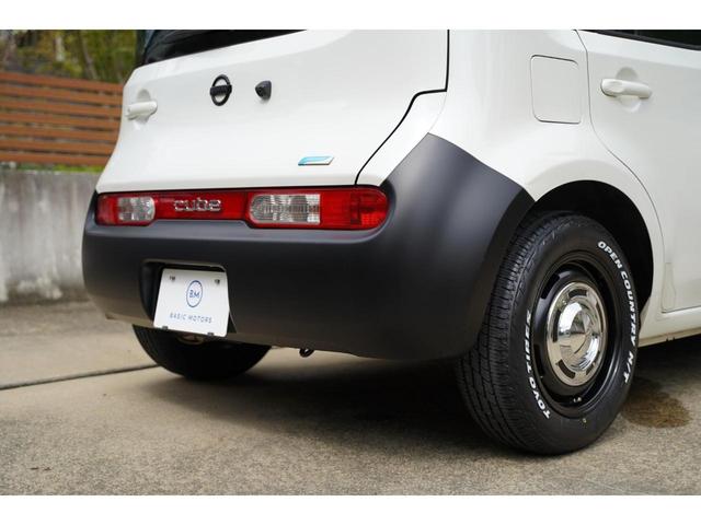 キューブ １５Ｘ　ＤＥＡＮクロスカントリー／ＴＯＹＯオープンカントリー／マットブラックアウトドアペイント／ルーフキャリア／純正ナビ／フルセグＴＶ／バックカメラ／プッシュスタート／スマートキー（20枚目）