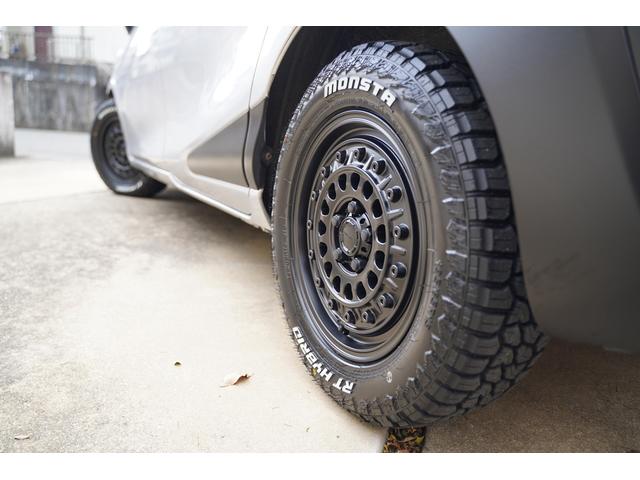 シエンタ Ｘ　アウトドアルック／ＭＯＮＺＡホイール／ＭＯＮＳＴＡ新品セット／各所マットブラックペイント（9枚目）