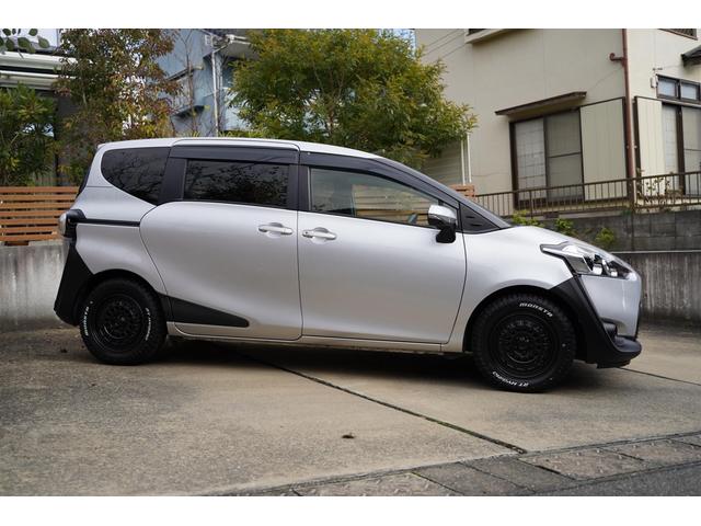 シエンタ Ｘ　アウトドアルック／ＭＯＮＺＡホイール／ＭＯＮＳＴＡ新品セット／各所マットブラックペイント（11枚目）