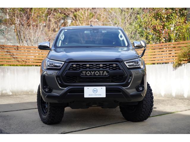 ハイラックス Ｚ　リフトアップ／ＲＡＹＳデイトナＭ９／ジオランダーＭＴ／タコマ風フロントグリル／ＬＥＤヘッドライト／スマートキー／バックカメラ／純正ナビ／フルセグＴＶ／ヘッドライナー／ドライブレコーダー（2枚目）