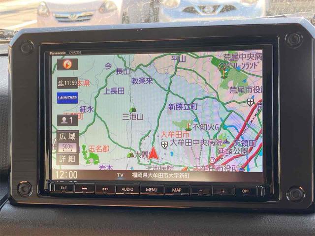 ジムニー ＸＣ　４ＷＤ　ドライブレコーダー　ＥＴＣ　バックカメラ　ナビ　ＴＶ　オートクルーズコントロール　レーンアシスト　衝突被害軽減システム　オートライト　ＬＥＤヘッドランプ　ヘッドライトウォッシャー　スマートキー（7枚目）