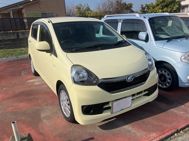 ミライース Ｘ　リミテッドＳＡ　衝突被害軽減システム　キーレスエントリー　アイドリングストップ　電動格納ミラー　ＣＶＴ　盗難防止システム　ＡＢＳ　ＥＳＣ　ＣＤ　ミュージックプレイヤー接続可　アルミホイール　衝突安全ボディ　エアコン（17枚目）