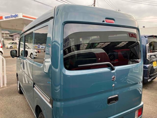 エブリイ ＰＡリミテッド　両側スライドドア　クリアランスソナー　レーンアシスト　衝突被害軽減システム　キーレスエントリー　アイドリングストップ　ＣＶＴ　盗難防止システム　ＡＢＳ　ＥＳＣ　衝突安全ボディ　エアコン（6枚目）