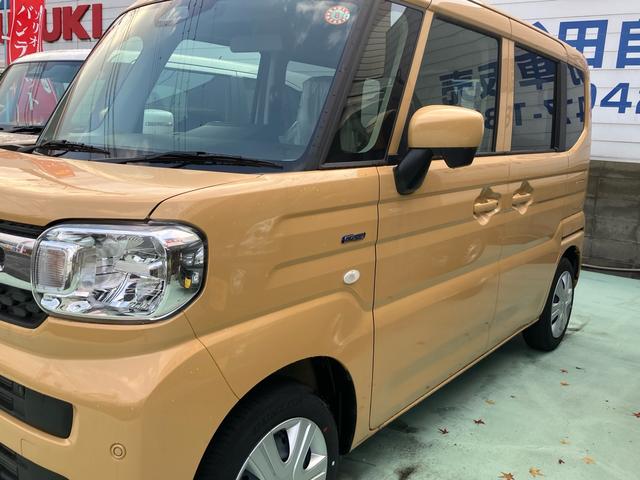 スペーシア ハイブリッドG 両側スライド スマートキー 届出済未使用車 車検令和10年3月(3枚目)