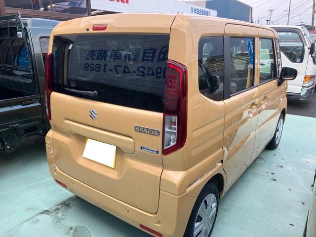 スペーシア ハイブリッドG 両側スライド スマートキー 届出済未使用車 車検令和10年3月(6枚目)
