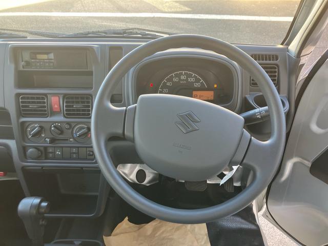キャリイトラック ＫＣエアコン・パワステ　届出済未使用車　オートマ　エアコン　パワステ　パワーウインドウ　キーレス　運転席助手席エアバック三方開　積載量３５０ｋｇ（18枚目）