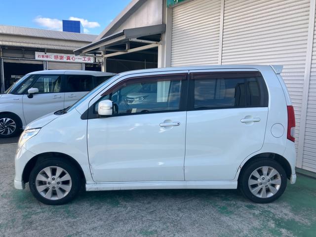 ワゴンＲ ＦＸリミテッド　インパネＣＶＴ　ＥＴＣ　スマートキー　プッシュスタート　セキュリティー　純正アルミホイール　ベンチシート　純正ＣＤデッキ（4枚目）