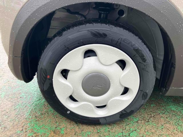 アルトラパンＬＣ ハイブリッドＬ　届出済未使用車　クリアランスソナー　レーンアシスト　衝突被害軽減システム　オートライト　ＬＥＤヘッドランプ　スマートキー　アイドリングストップ　電動格納ミラー　シートヒーター　ベンチシート　盗難防止（17枚目）