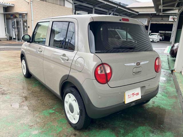 アルトラパンＬＣ ハイブリッドＬ　届出済未使用車　クリアランスソナー　レーンアシスト　衝突被害軽減システム　オートライト　ＬＥＤヘッドランプ　スマートキー　アイドリングストップ　電動格納ミラー　シートヒーター　ベンチシート　盗難防止（18枚目）
