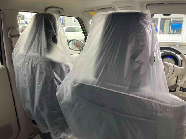 アルトラパンＬＣ ハイブリッドＬ　届出済未使用車　クリアランスソナー　レーンアシスト　衝突被害軽減システム　オートライト　ＬＥＤヘッドランプ　スマートキー　アイドリングストップ　電動格納ミラー　シートヒーター　ベンチシート　盗難防止（21枚目）