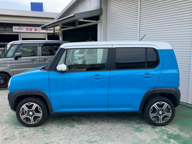 ハスラー Ｘ　ナビテレビ　ＥＴＣ　スマートキー　プッシュスタート　セキュリティー　アイドリングストップ　ベンチシート　シートヒーター　ＨＩＤライト（5枚目）