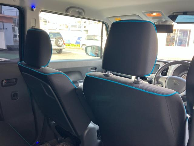 ハスラー Ｘ　ナビテレビ　ＥＴＣ　スマートキー　プッシュスタート　セキュリティー　アイドリングストップ　ベンチシート　シートヒーター　ＨＩＤライト（16枚目）