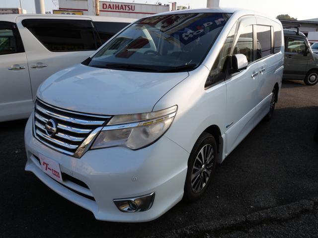 セレナ ハイウェイスター　Ｖセレ＋セーフティＩＩ　ＳＨＶ　アラウンドビューモニター　ナビ　フリップダウンモニター　フルセグ　両側電動スライドドア　オートエアコン　インテリジェントキー（2枚目）