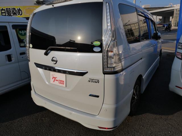 セレナ ハイウェイスター　Ｖセレ＋セーフティＩＩ　ＳＨＶ　アラウンドビューモニター　ナビ　フリップダウンモニター　フルセグ　両側電動スライドドア　オートエアコン　インテリジェントキー（7枚目）