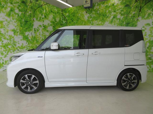 カスタムハイブリッドSV 両側電動スライドドア/車線逸脱防止支援システム/パーキングアシスト バックガイド/全方位モニター/ヘッドランプ LED/EBD付ABS/横滑り防止装置/アイドリングストップ 全周囲カメラ 盗難防止装置(2枚目)