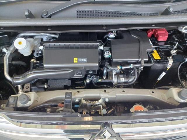 ｅＫワゴン Ｍ　新品タイヤ／保証書／イーアシスト（ミツビシ）／シートヒーター　前席／車線逸脱防止支援システム／ＥＢＤ付ＡＢＳ／横滑り防止装置／アイドリングストップ／禁煙車／エアバッグ　サイド／衝突安全ボディ（37枚目）