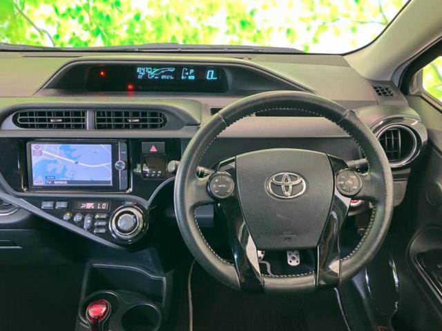 アクア Ｇ　Ｇｓ　新品タイヤ／保証書／純正　ＳＤナビ／シート　ハーフレザー／ヘッドランプ　ＨＩＤ／ＥＴＣ／ＥＢＤ付ＡＢＳ／横滑り防止装置／アイドリングストップ／バックモニター／フルセグＴＶ／禁煙車　バックカメラ（5枚目）