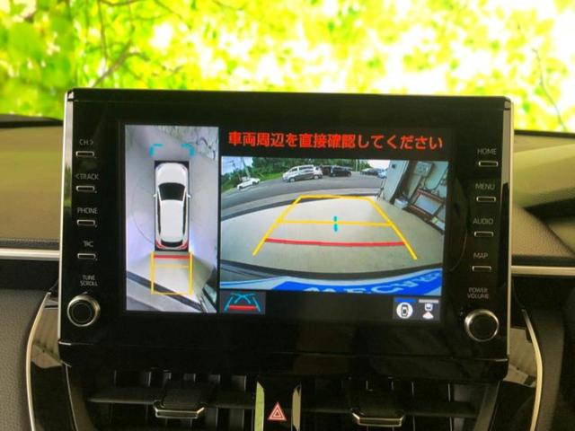 カローラクロス Ｚ　新品タイヤ／保証書／ディスプレイオーディオ９インチ／衝突安全装置／シートヒーター／パノラミックビューモニター／車線逸脱防止支援システム／シート　ハーフレザー　衝突被害軽減システム　全周囲カメラ　禁煙車（9枚目）
