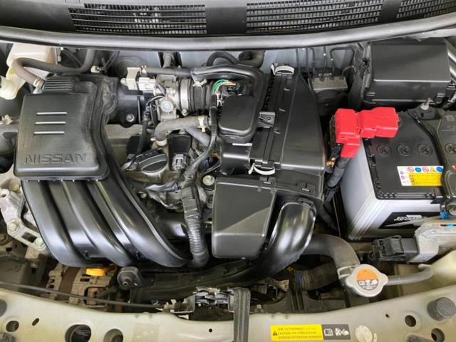 マーチ １２Ｓ　Ｖパッケージ　新品タイヤ／ＥＴＣ／ＥＢＤ付ＡＢＳ／エアバッグ　運転席／エアバッグ　助手席／衝突安全ボディ／パワーウインドウ／キーレスエントリー／パワーステアリング／マニュアルエアコン／ユーザー買取車　盗難防止装置（34枚目）