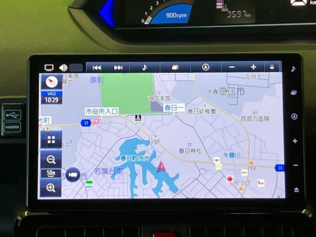タント カスタムＲＳ　保証書／純正　１０インチ　ＳＤナビ／衝突安全装置／両側電動スライドドア／パノラマモニター／車線逸脱防止支援システム／シート　ハーフレザー／ドライブレコーダー　純正／ヘッドランプ　ＬＥＤ　全周囲カメラ（6枚目）