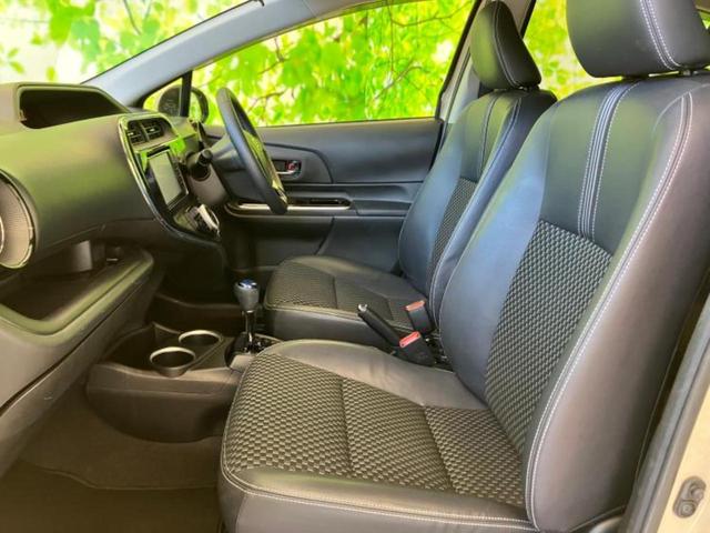 アクア クロスオーバー　保証書／純正　ＳＤナビ／トヨタセーフティセンス／車線逸脱防止支援システム／シート　ハーフレザー／ヘッドランプ　ＬＥＤ／Ｂｌｕｅｔｏｏｔｈ接続／ＥＴＣ／ＥＢＤ付ＡＢＳ／横滑り防止装置　バックカメラ（31枚目）