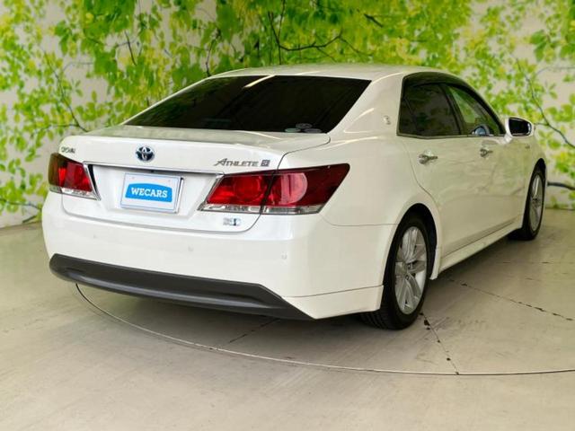 クラウンハイブリッド ハイブリッドアスリートＳ　新品タイヤ／純正　８インチ　ＳＤナビ／シートヒーター／ドライブレコーダー　社外／ヘッドランプ　ＬＥＤ／ＥＢＤ付ＡＢＳ／横滑り防止装置／アイドリングストップ／クルーズコントロール／バックモニター（3枚目）