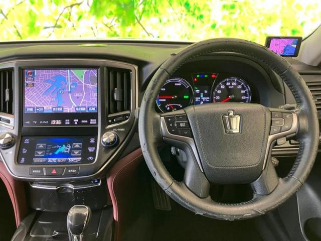 クラウンハイブリッド ハイブリッドアスリートＳ　新品タイヤ／純正　８インチ　ＳＤナビ／シートヒーター／ドライブレコーダー　社外／ヘッドランプ　ＬＥＤ／ＥＢＤ付ＡＢＳ／横滑り防止装置／アイドリングストップ／クルーズコントロール／バックモニター（5枚目）