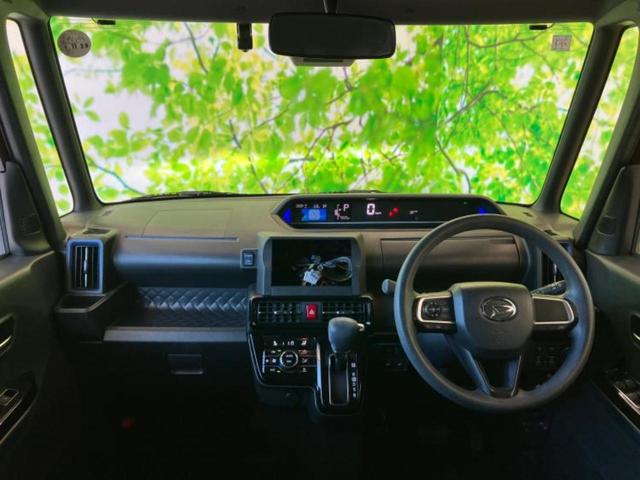 タント カスタムＸスタイルセレクション　新品タイヤ／保証書／スマートアシスト（トヨタ・ダイハツ）／両側電動スライドドア／シートヒーター／シート　ハーフレザー／ヘッドランプ　ＬＥＤ／ＥＢＤ付ＡＢＳ／横滑り防止装置／アイドリングストップ（4枚目）