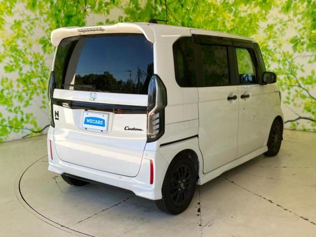 Ｎ－ＢＯＸカスタム Ｌスタイルプラスブラック　保証書／純正　８インチ　ＳＤナビ／衝突安全装置／両側電動スライドドア／シートヒーター／車線逸脱防止支援システム／ヘッドランプ　ＬＥＤ／Ｂｌｕｅｔｏｏｔｈ接続／ＥＢＤ付ＡＢＳ／横滑り防止装置　禁煙車（3枚目）