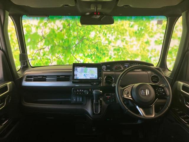 Ｎ－ＢＯＸカスタム Ｌスタイルプラスブラック　保証書／純正　８インチ　ＳＤナビ／衝突安全装置／両側電動スライドドア／シートヒーター／車線逸脱防止支援システム／ヘッドランプ　ＬＥＤ／Ｂｌｕｅｔｏｏｔｈ接続／ＥＢＤ付ＡＢＳ／横滑り防止装置　禁煙車（4枚目）