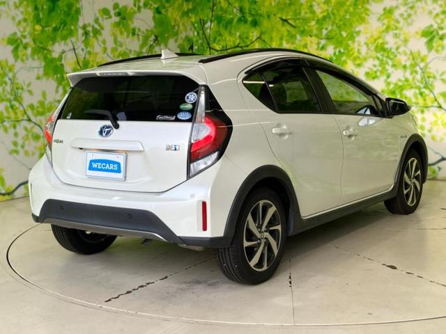 アクア クロスオーバー　純正　ＳＤナビ／トヨタセーフティセンス／車線逸脱防止支援システム／シート　ハーフレザー／ドライブレコーダー　純正／Ｂｌｕｅｔｏｏｔｈ接続／ＥＴＣ／ＥＢＤ付ＡＢＳ／横滑り防止装置／バックモニター（3枚目）