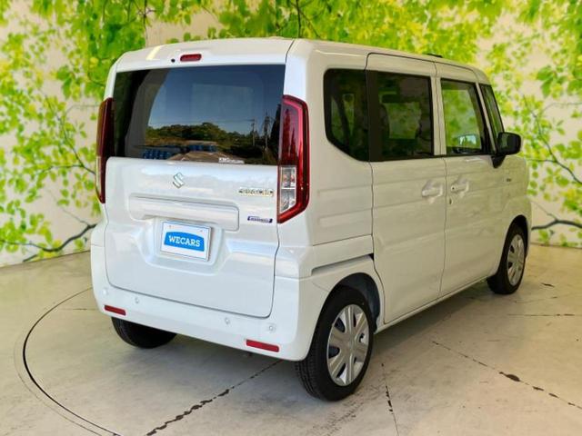 スペーシア ハイブリッドＧ　保証書／衝突安全装置／車線逸脱防止支援システム／ＡＢＳ／アイドリングストップ／禁煙車／エアバッグ　サイド／エンジンスタートボタン／キーレススタートシステム／オートエアコン／オートライト／取扱説明書（3枚目）