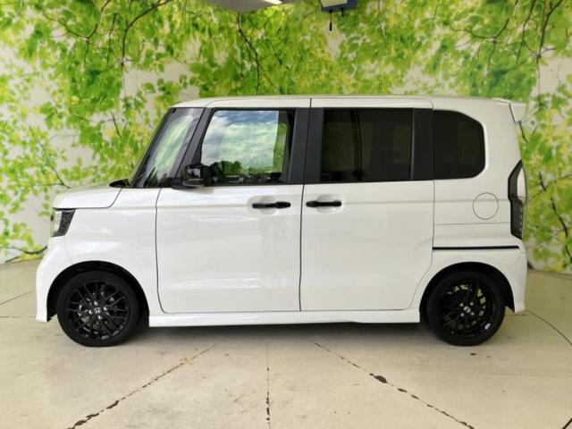 Ｎ－ＢＯＸカスタム Ｌ・ターボスタイルプラスブラック　新品タイヤ／保証書／純正　８インチ　ＳＤナビ／ホンダセンシング／両側電動スライドドア／シートヒーター／車線逸脱防止支援システム／シート　ハーフレザー／ドライブレコーダー　純正／ヘッドランプ　ＬＥＤ（2枚目）