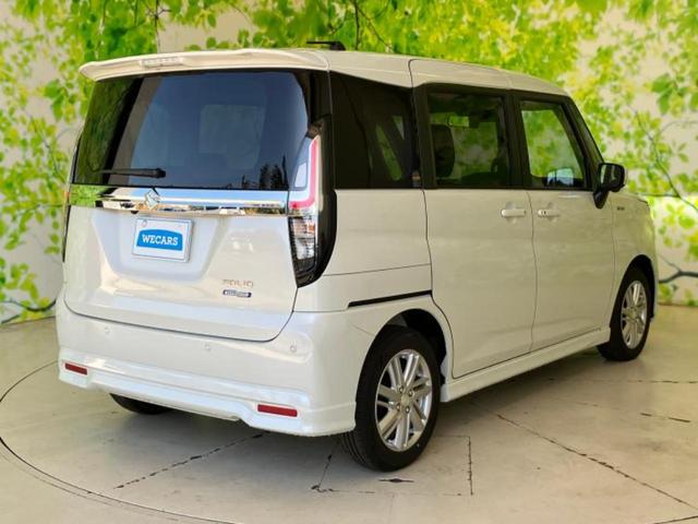 ソリオ ハイブリッドＭＺ　保証書／純正　９インチ　メモリーナビ／セーフティサポート（スズキ）／両側電動スライドドア／シートヒーター　前席／全方位モニター／車線逸脱防止支援システム／ヘッドランプ　ＬＥＤ／ＵＳＢジャック（3枚目）