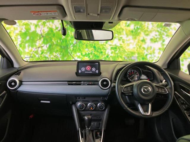 MAZDA2 15S Lパッケージ 新品タイヤ/保証書/純正 SDナビ/アイアクティブセンス(マツダ)/シートヒーター/360°ビューモニター/車線逸脱防止支援システム/シート ハーフレザー/ドライブレコーダー 前後 バックカメラ(4枚目)