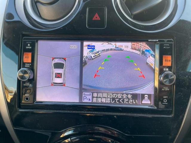 ノート メダリスト　新品タイヤ／純正　ＳＤナビ／エマージェンシーブレーキ／アラウンドビューモニター／車線逸脱防止支援システム／シート　ハーフレザー／パーキングアシスト　バックガイド／ドライブレコーダー　純正　全周囲カメラ（11枚目）