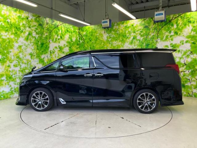 アルファード Ｓ　Ｃパッケージ　サンルーフ／純正エアロ／保証書／社外　１１インチ　ＳＤナビ／フリップダウンモニター　社外　１２．８インチ／デジタルインナーミラー／衝突安全装置／両側電動スライドドア／車線逸脱防止支援システム　ＥＴＣ（2枚目）