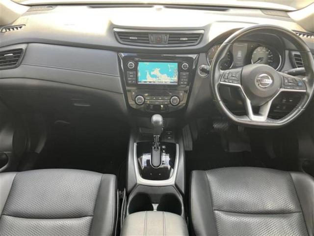 エクストレイル ２０Ｘ　保証書／純正　ＳＤナビ／インテリジェントルームミラー／エマージェンシーブレーキ／アラウンドビューモニター／車線逸脱防止支援システム／シート　合皮／電動バックドア／ヘッドランプ　ＬＥＤ　全周囲カメラ（4枚目）